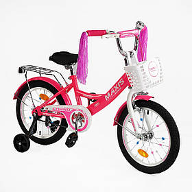 Двоколісний велосипед Corso Maxis CL 18 дюймів, малиновий 18275