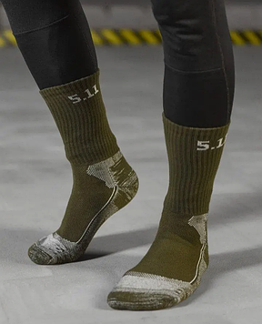 Термошкарпетки 5.11 Level 2 -6” із вставками olive KT6010715 - універсальний розмір-40-46 peremogaua
