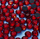 Стрази термоклейові DMC DARK Siam SS30 Hot Fix 288 шт, фото 2