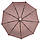 Жіноча парасоля автомат від Toprain на 9 спиць зі стильним текстовим принтом, пудровий, TP 0594-5, фото 4