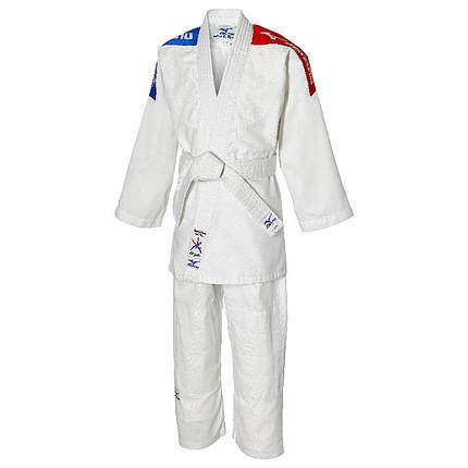Дзюдогі Mizuno Shiro Plus France біле 22GG1A1821, фото 1