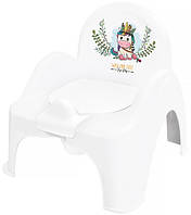 Горщик-стільчик Tega Wild & Free Unicorn white-pink