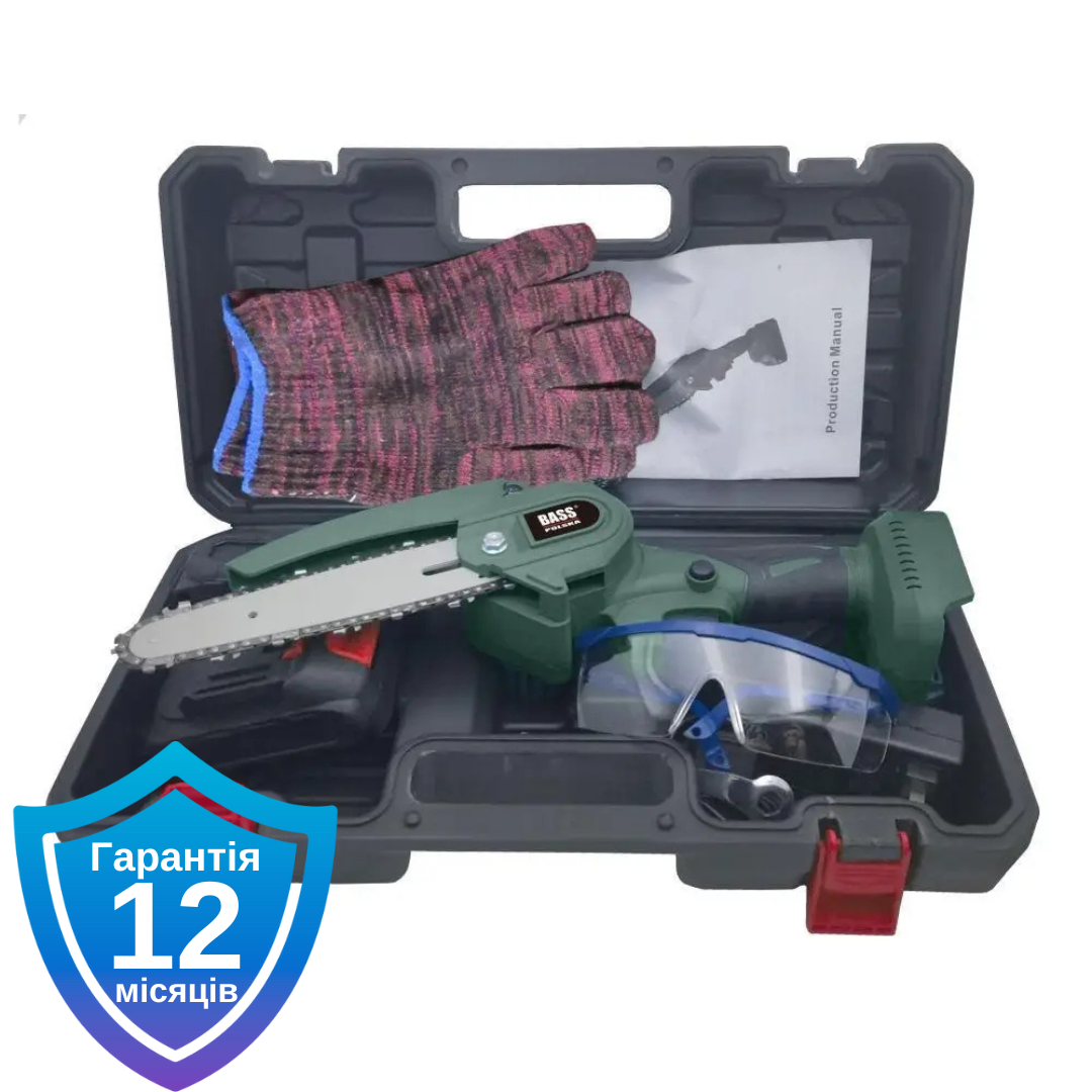 Мініпила ланцюгова акумуляторна Bass Polska 8322 4" 24 В