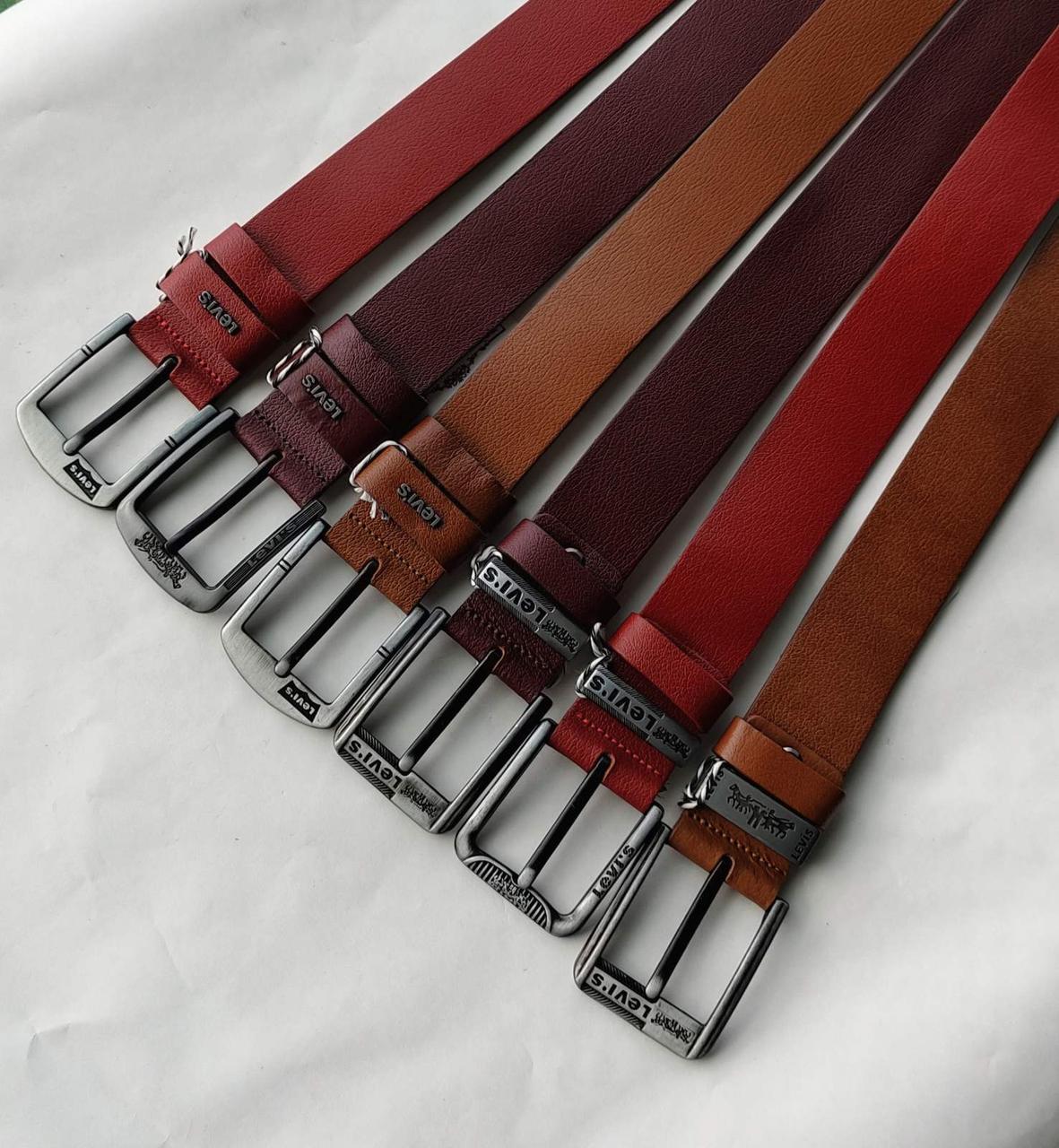 Чоловічий шкіряний ремінь, фото 1