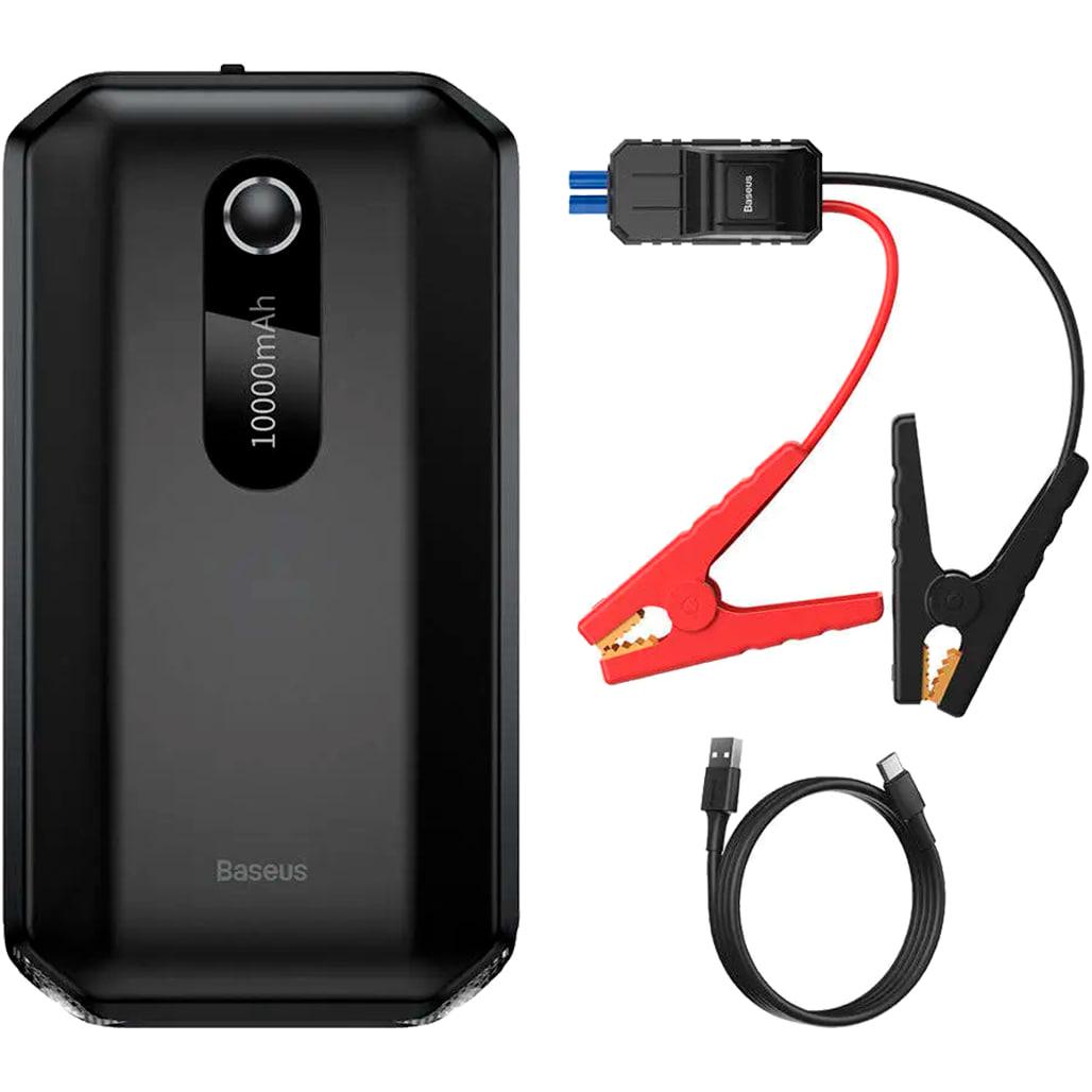 Пусковий пристрій, бустер Baseus Super Energy AIR 1000A Car Jump Starter 10000mAh Black