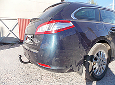 Фаркоп Peugeot 508 SW 2011-2018 (Пежо 508 универсал) без підрізу бампера, фото 2