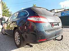 Фаркоп Peugeot 508 SW 2011-2018 (Пежо 508 универсал) без підрізу бампера
