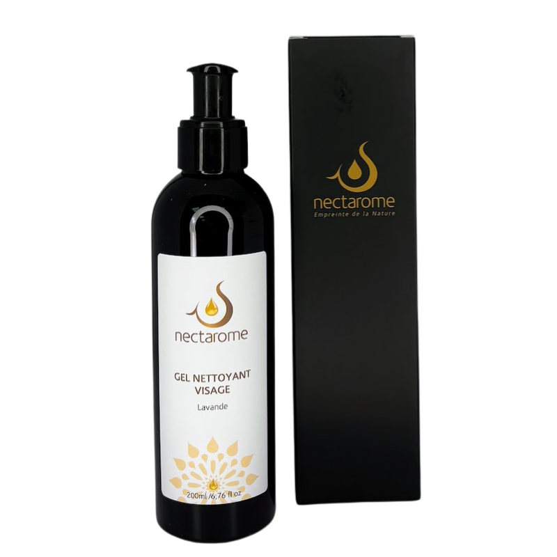Гель очищуючий для обличчя з лавандою Nectarome,200 мл