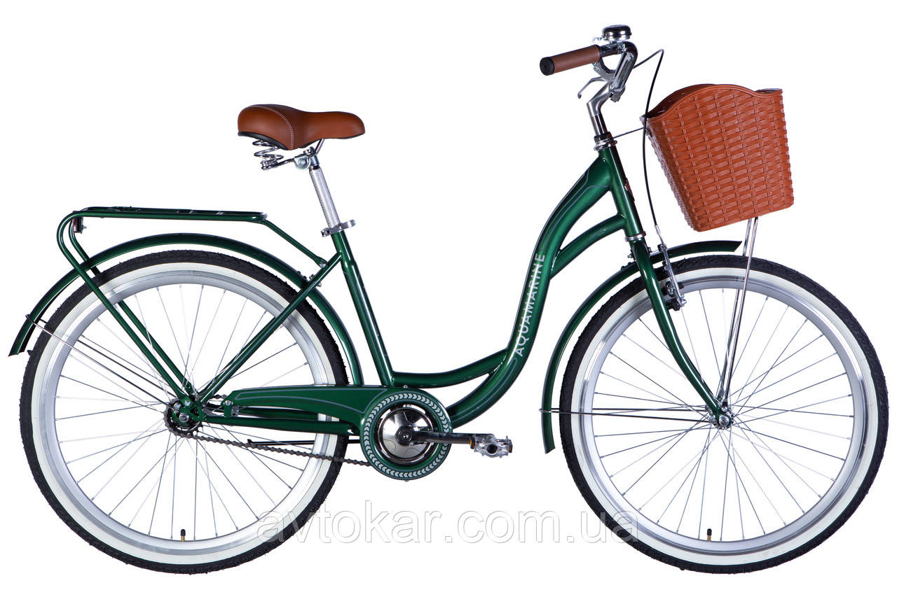 Велосипед ST 26" Dorozhnik AQUAMARINE BH рама-17" зелений 2025 ORG