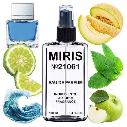 Парфуми MIRIS No21061 (аромат схожий на Blue Seduction Men) Чоловічі 100 ml, фото 1