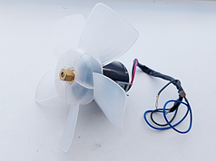 Мотор обігрівача, пічки ВАЗ 2101-07 на підшипнику з гайкою (Китай)