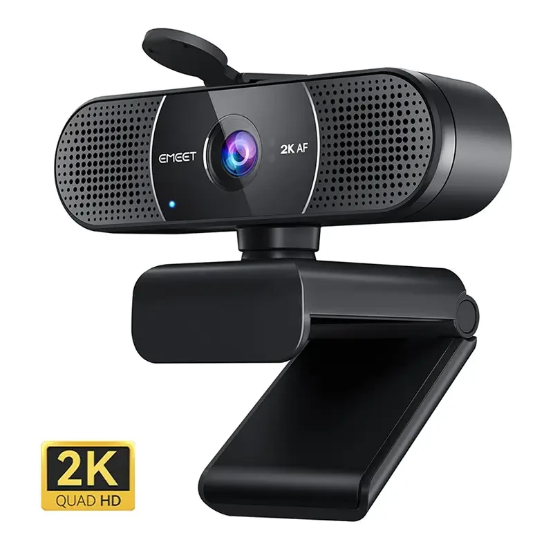 Вебкамера EMEET C960 2K Web Camera (2 мікрофони, автофокус) для Zoom/Tiktok/YouTube