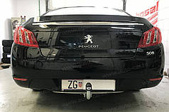 Фаркоп Peugeot 508 2011-2018 (Пежо 508 седан) оцинкований