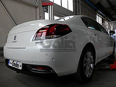 Фаркоп Peugeot 508 2011-2018 (Пежо 508 седан) оцинкований Швидкознімний автомат на ручці