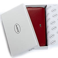 Жіночий шкіряний гаманець DR. BOND W38 wine.Купити жіночий шкіряний гаманець гуртом і в роздріб в Україні., фото 3