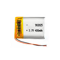 Аккумулятор Li-pol 400 мАч 25 х 20 x 9 мм 3.7в (wt006641)