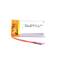 Аккумулятор Li-pol 300 мАч 30 х 20 x 6 мм 3.7в (wt006642)
