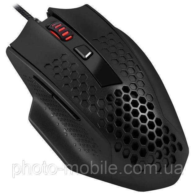 Ігрова комп'ютерна миша REDRAGON Bomber 12400 DPI, Black