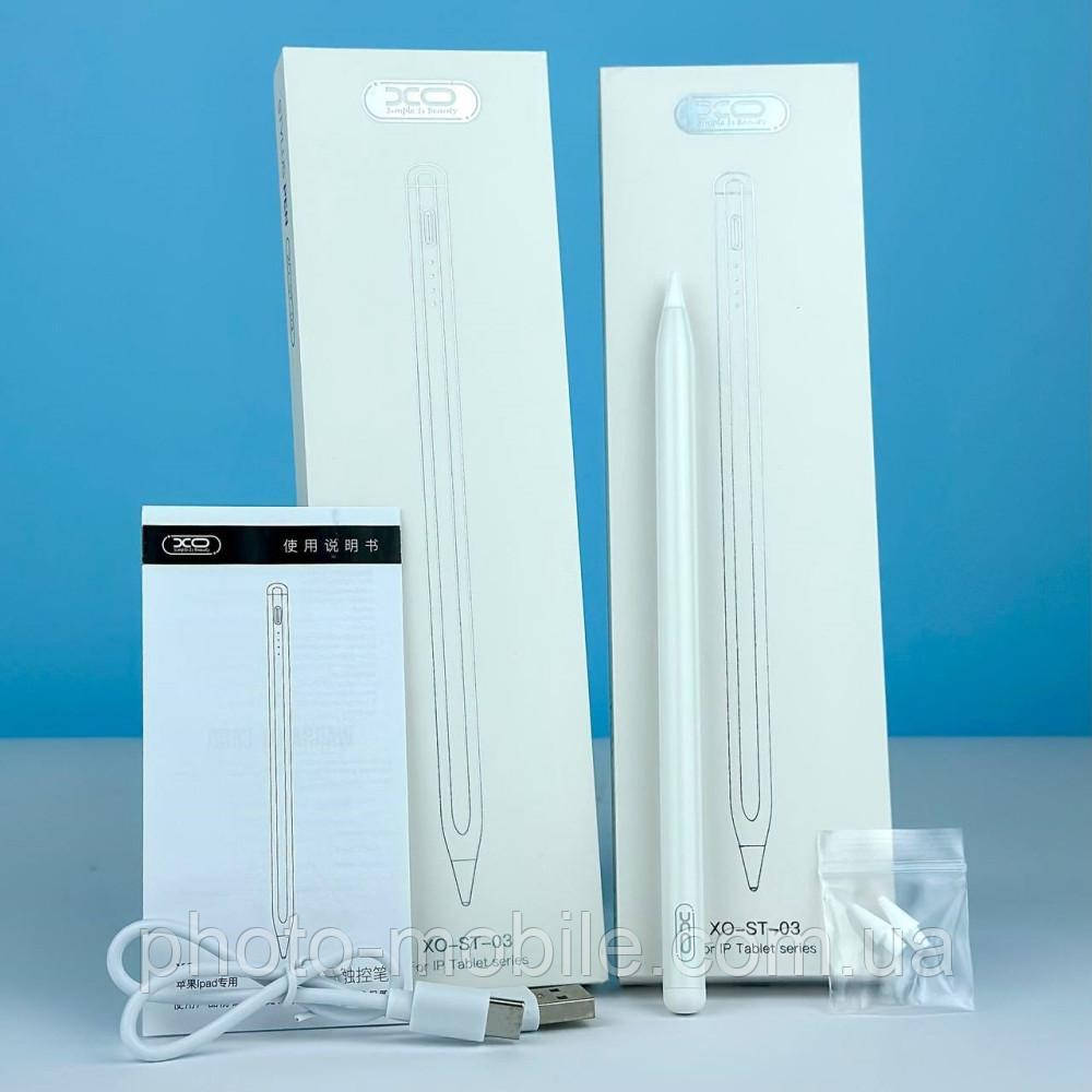 Стилус XO ST-03 Upgraded Ipad Special Anti Miscontact Magnetic Absorbing Capacitor Білий