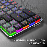 Клавіатура бездротова GamePro MK122RRed Swich Low, Dark Gray, фото 6