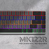 Клавіатура бездротова GamePro MK122RRed Swich Low, Dark Gray, фото 9