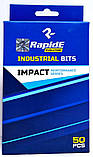 Набір біт RapidE Impact (49шт біт + магнітний біто-тримач), фото 5