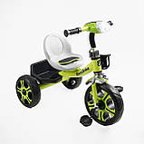 Дитячий триколісний велосипед Best Trike BS-25084 кошик Зелений, фото 3
