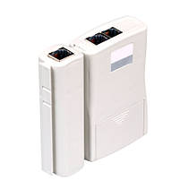 Тестер мережі, телефонного кабелю, RJ45 RJ11 зелений, фото 6