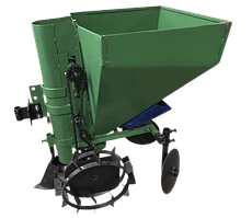 Сажало на мотоблок 45 л із бункером для добрив