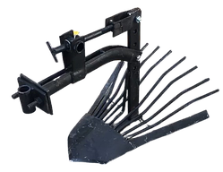 Картоплекопачка віялова Strong-1TA лапа копалка зі сцепкою у зборі