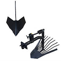 Картоплекопалка для мотоблока з підгортачем 1RAO Plus