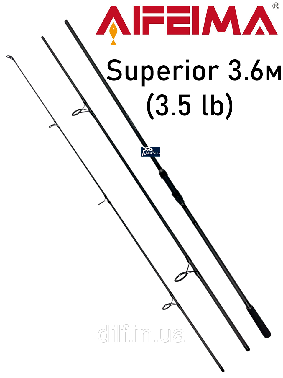 Вудилще Feima Superior 3.6 м (3.5 lb) коропове (50мм перше кільце) AIFEIMA