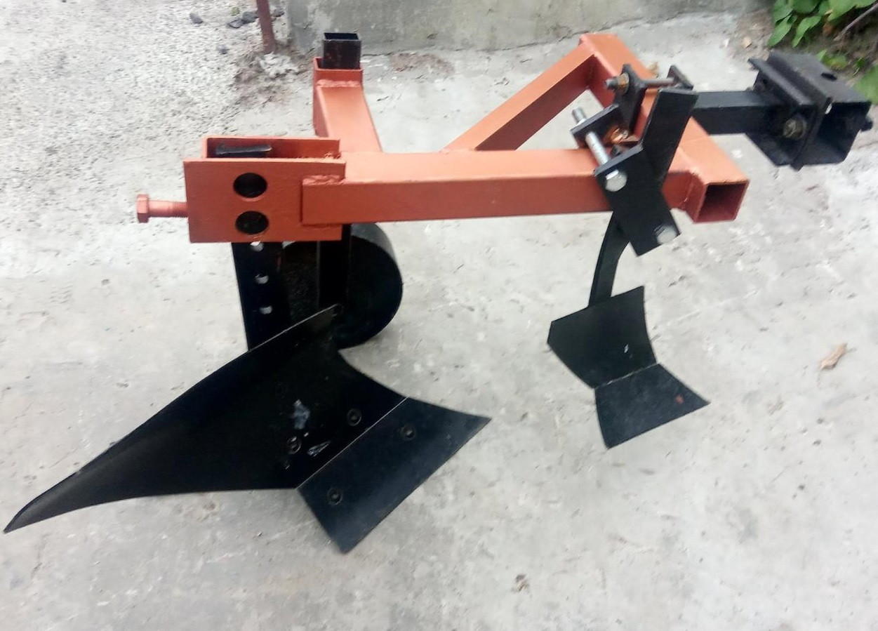 Плуг для мотоблока з передпослужником Standard-1TR, фото 1