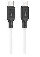 Кабель Type-C 1.0 m HOCO X90 Cool silicone (6931474788474) білий (коробка)