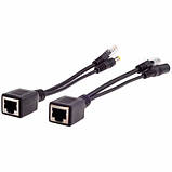 РЎРїР»РёС‚С‚РµСЂ PoE РґР»СЏ CCTV РєР°РјРµСЂ, 2С€С‚, Ethernet 5.5x2.1РјРј, фото 3