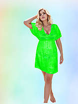 ОПТТуника Рада платьем Samegame 2030 A салатовый(В НАЛИЧИИ ТОЛЬКО 46 48 50 УКР р-ры), фото 2