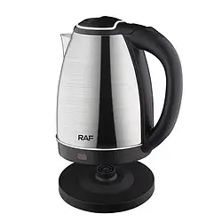 Електрочайник RAF R.7816 дисковий металевий 2L 2200W