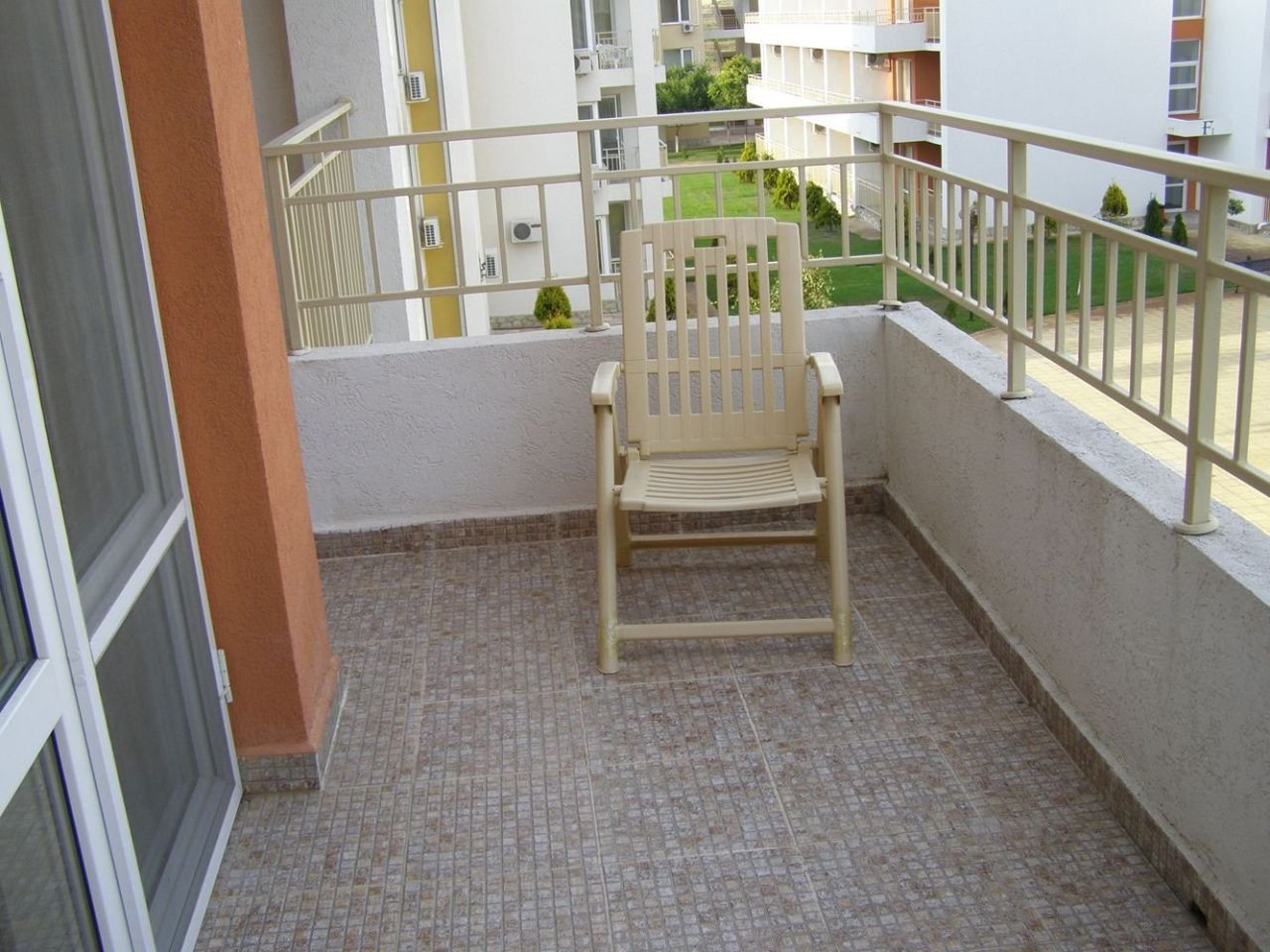 Поручні сталеві на балкон