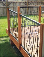 Поручні сталеві модель No2