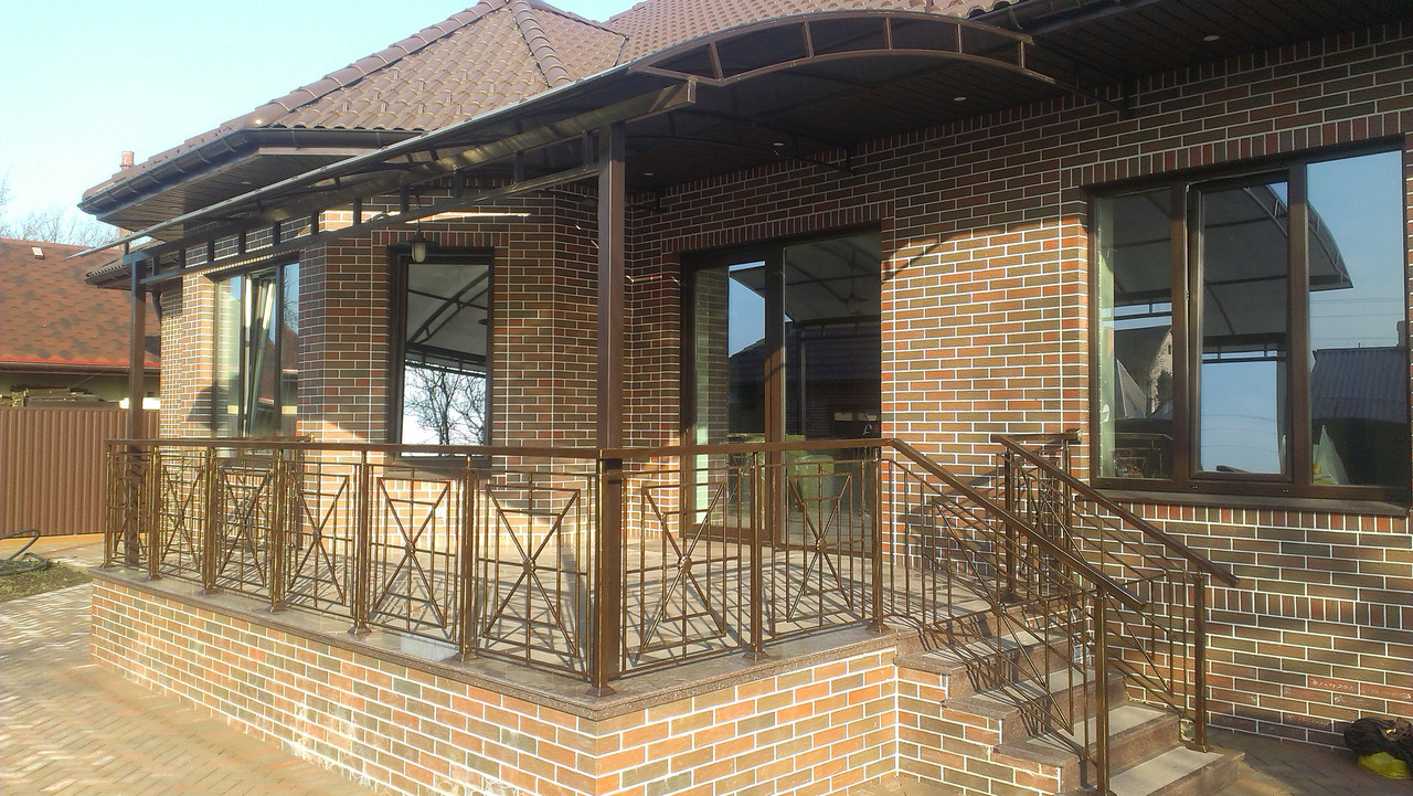 Поручні сталеві модель No5