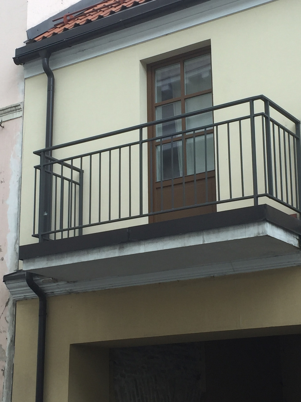 Поручні сталеві модель No6