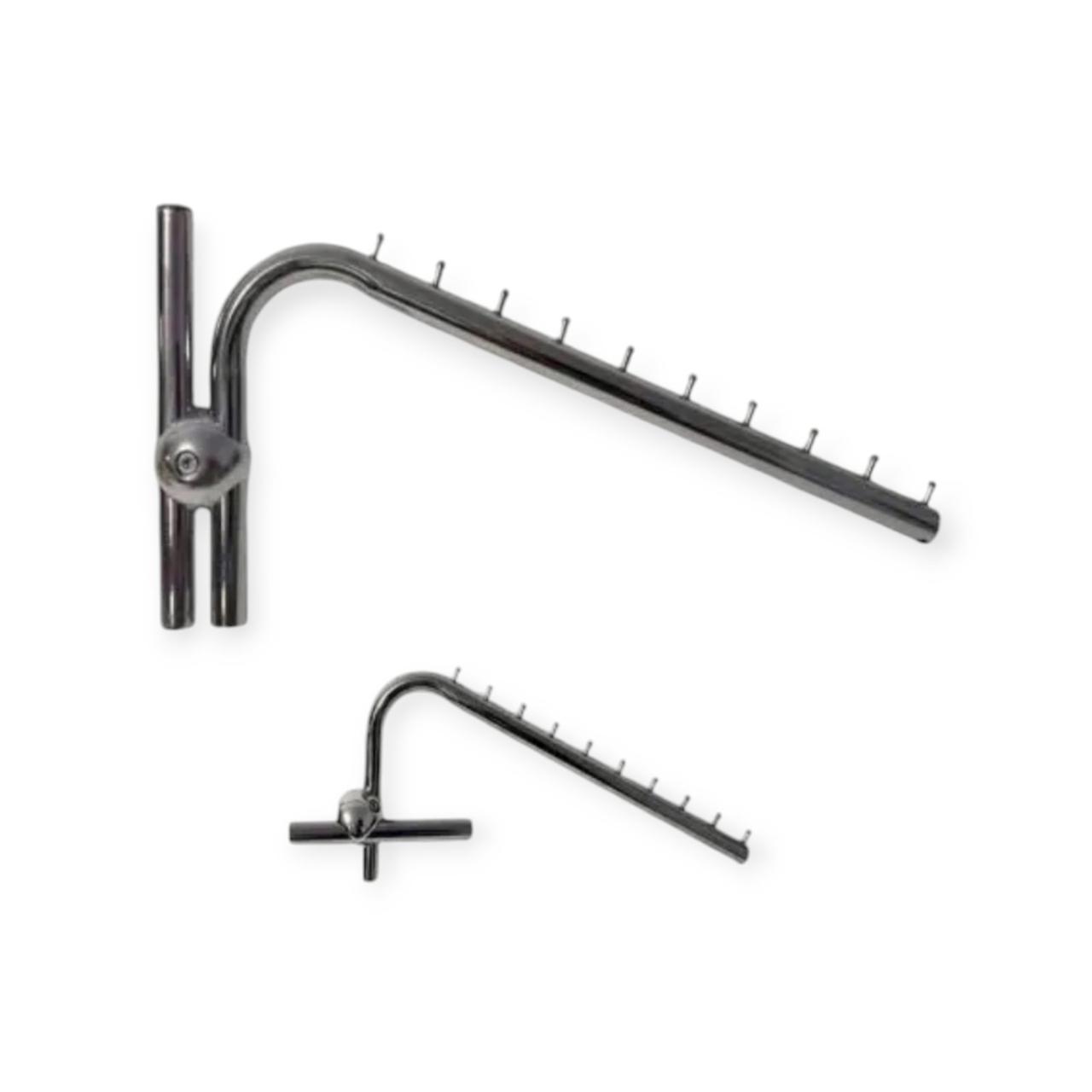 Система Джокер Флейта Кронштейн R-37 + З'єднувач для труб Подвійний Паралельний R-4 Ø 25 мм, фото 1