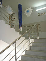 Перила нержавіючі круглі 2