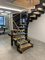 Перила нержавіючі круглі 3