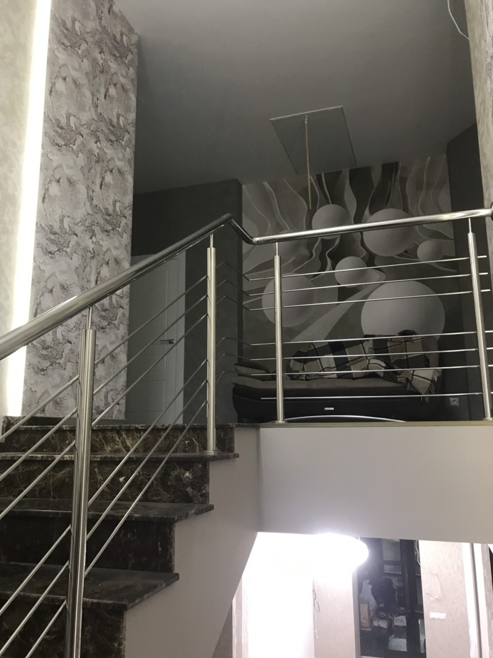 Перила нержавіючі круглі 4