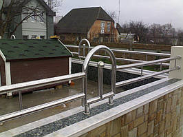 Пеирла нержавіючі на балкон ексклюзив 1