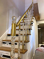 Акрилові перила PleksiGlass золото