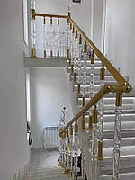 Акрилові перила PleksiGlass золото