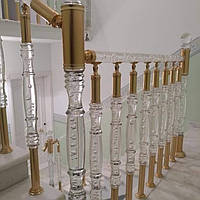 Акрилові перила PleksiGlass золото