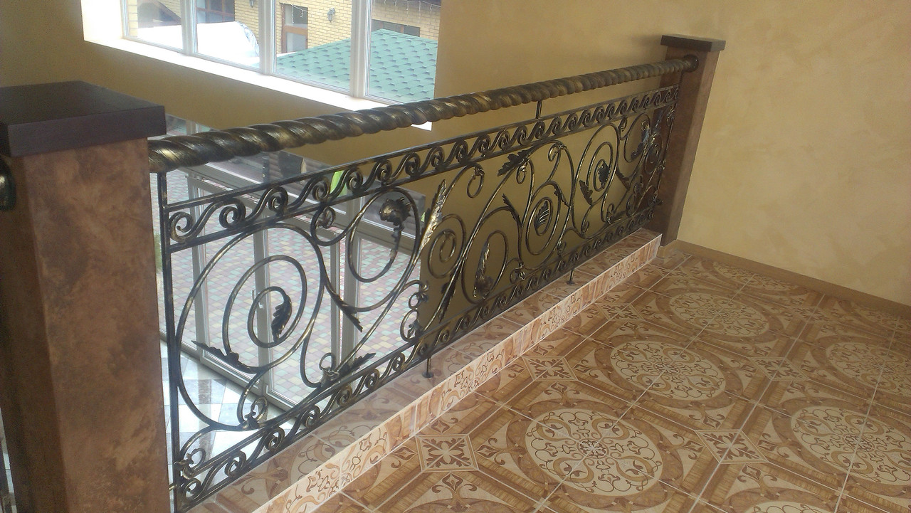 Ковані перила на балкон 13